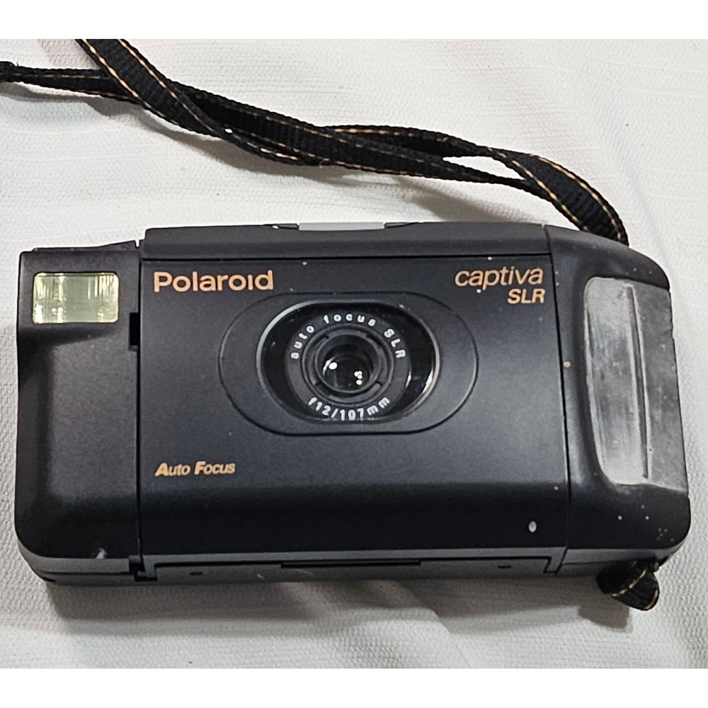 Polaroid‎ Captiva SLR Auto Focus 95 Instant Film Camera with Strap
